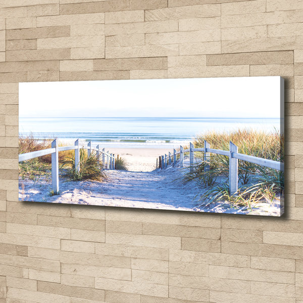 Haus Am Meer Leinwanddruck Wandkunst Drucke Auf Leinwand 125X50